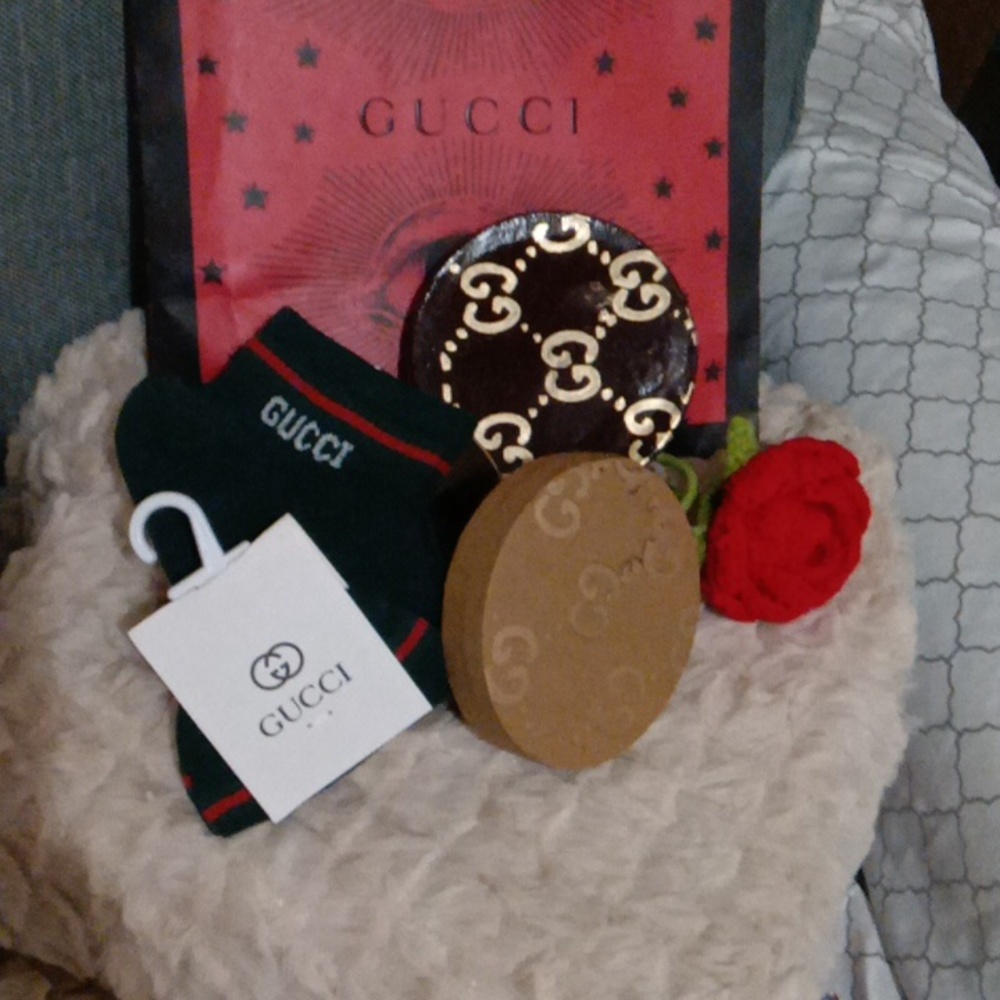NWT designer inspired luxury socks